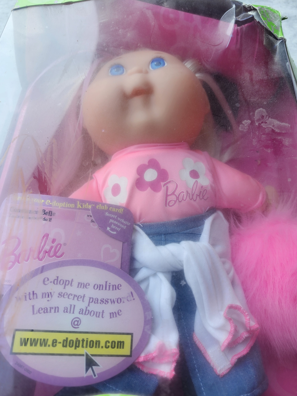 Barbie Cabbage Patch Kids E-Adoption Kids Pink Doll - Picture 4 of 4